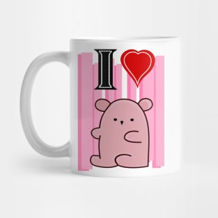 I love Strawberry Gummy Bear Mug